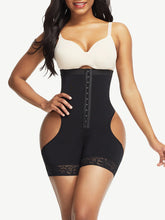 Load image into Gallery viewer, Flawlessly High Waist Open Butt Shapewear Shorts Stretch
