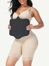 Load image into Gallery viewer, Women Black Abdomen Board Post Surgery Tummy Compression
