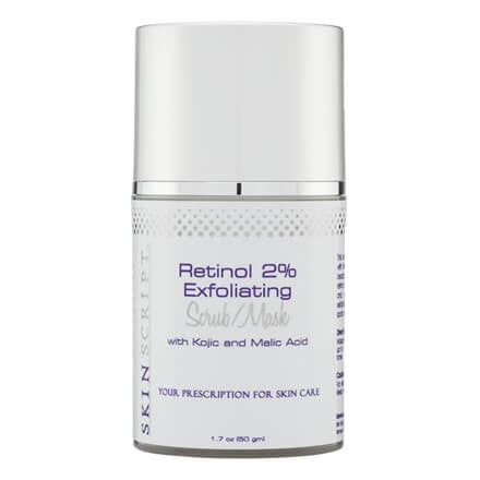 Skin Script Retinol 2% Exfoliating Scrub/Mask