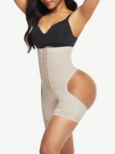 Load image into Gallery viewer, Flawlessly High Waist Open Butt Shapewear Shorts Stretch
