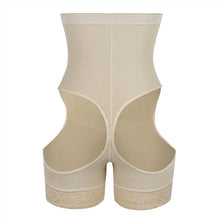 Load image into Gallery viewer, Flawlessly High Waist Open Butt Shapewear Shorts Stretch
